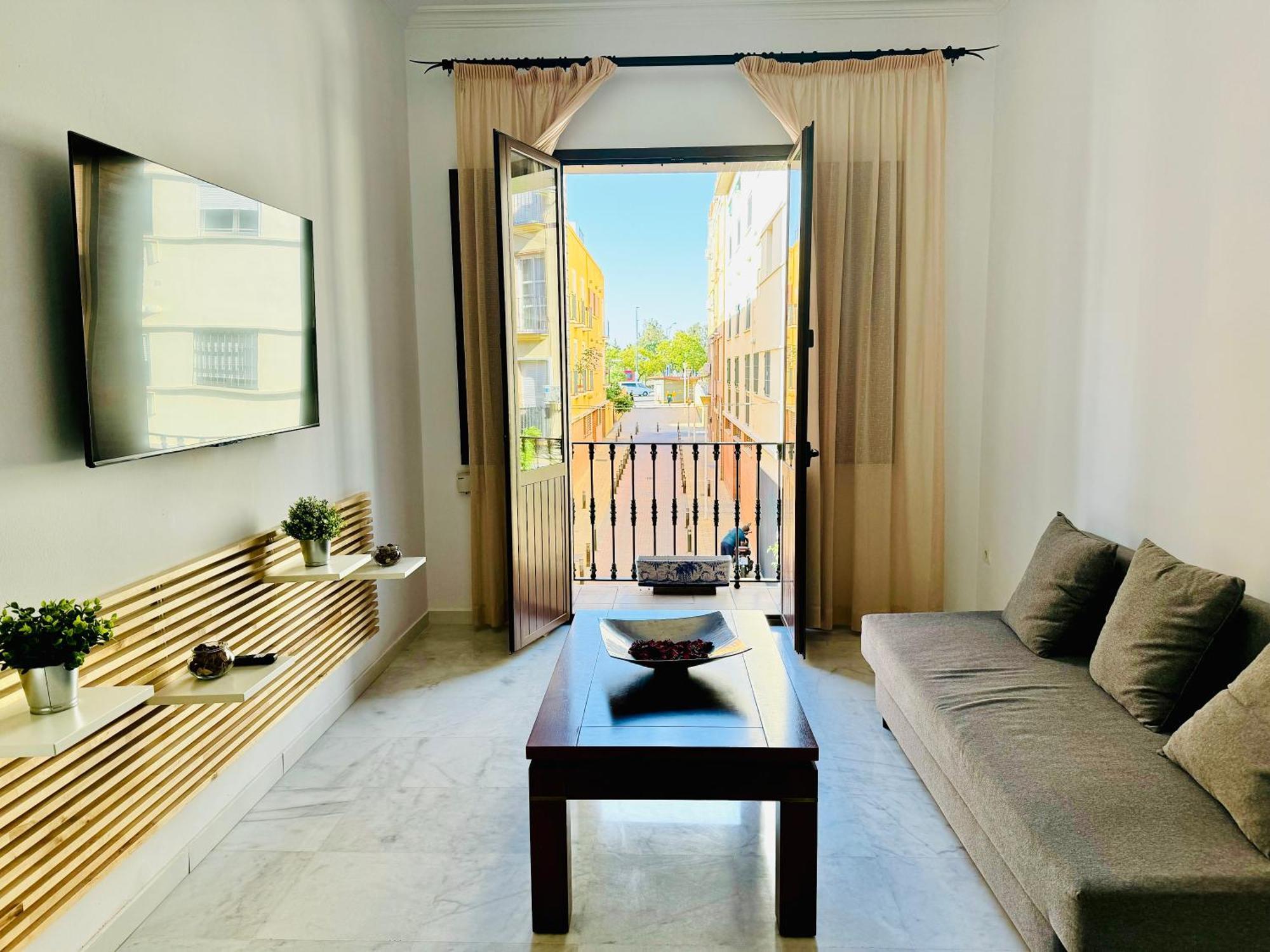 Apartamento Con Balcon Castilla Triana 塞维利亚 外观 照片